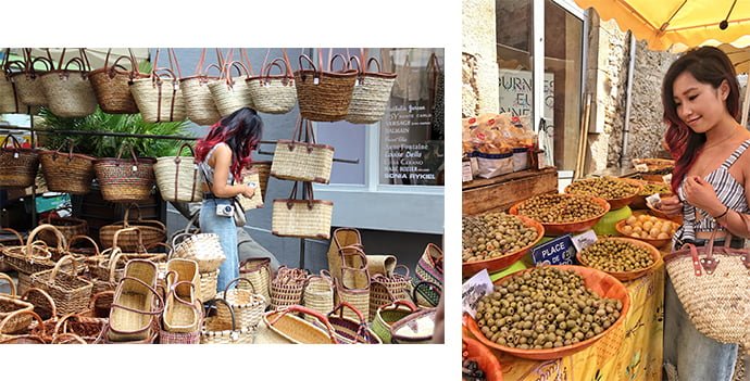 Aubenas-market-shopping