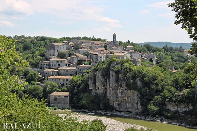 Balazuc-ardeche-france