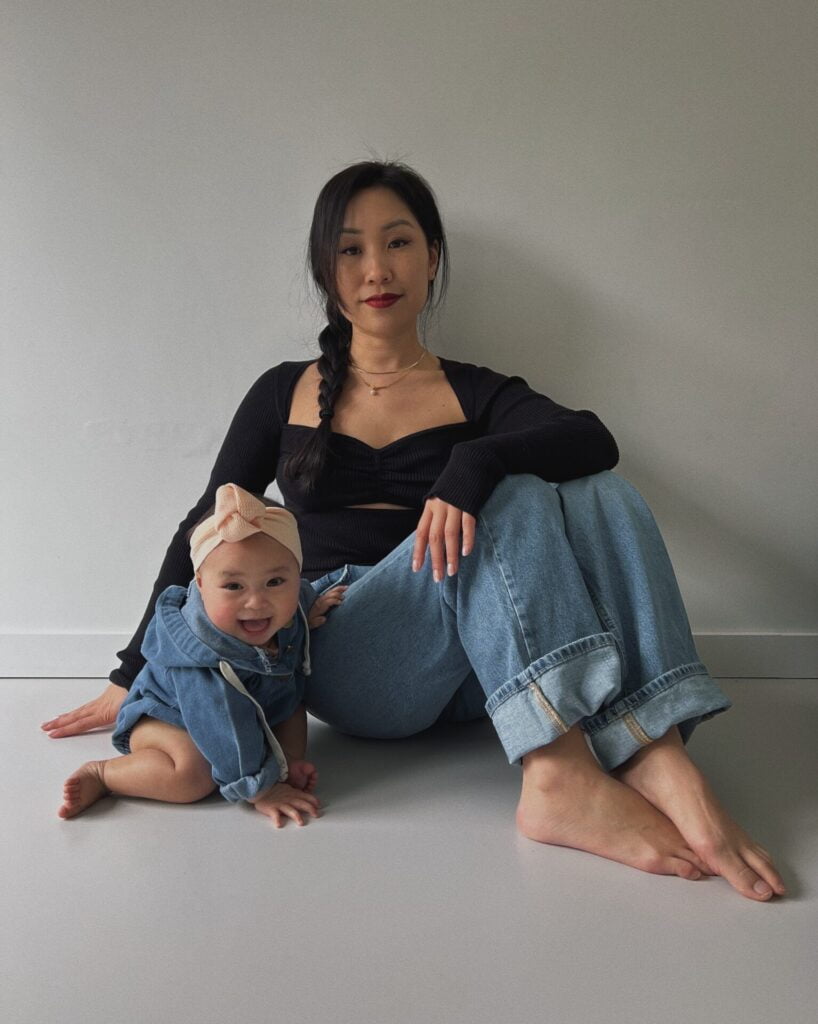 Lily Tjon and daughter