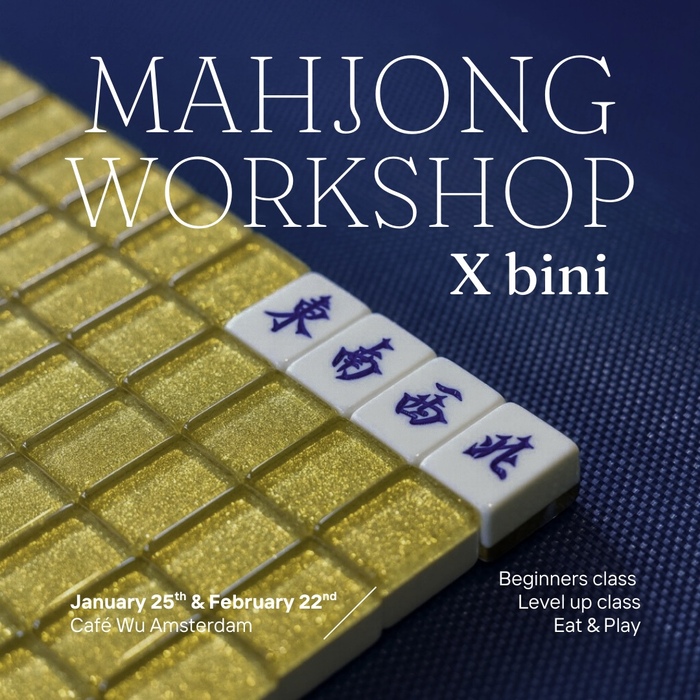 Mahjong in Amsterdam with bini Bakery